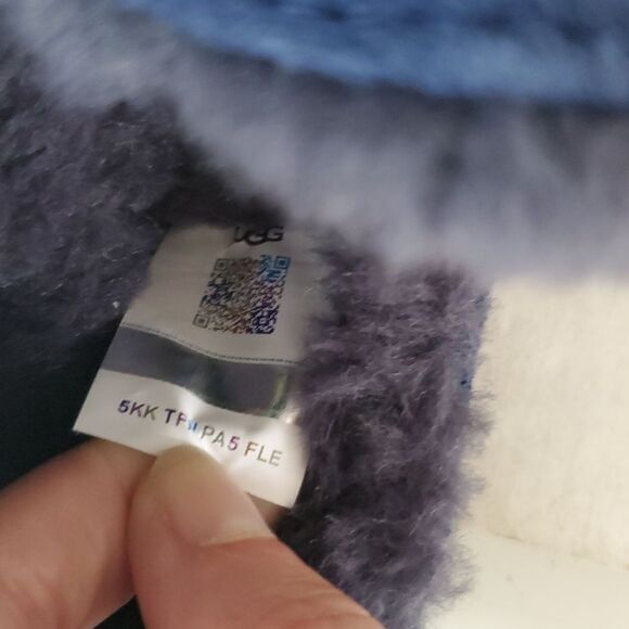 UGG Ascot Slipper Deep Ocean Suede Wool Comfort Loafer Men's US 8/ EU 41 NIB - Picture 12 of 14